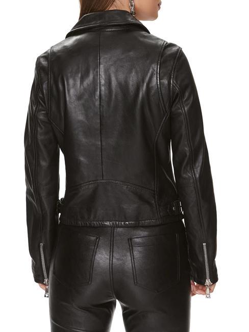 BIKER Leather jacket jet black multi - Women's Jackets