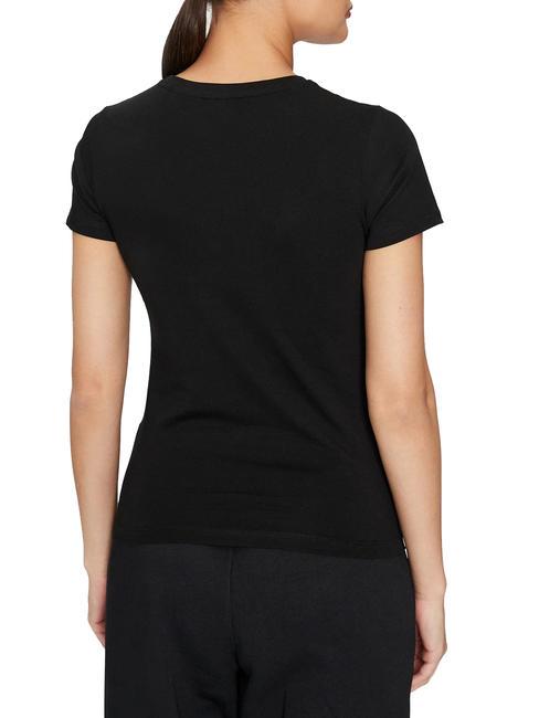 SLIM AMERICA Slim fit T-shirt jetbla - T-shirt