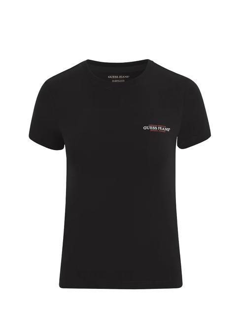 SLIM AMERICA Slim fit T-shirt jetbla - T-shirt
