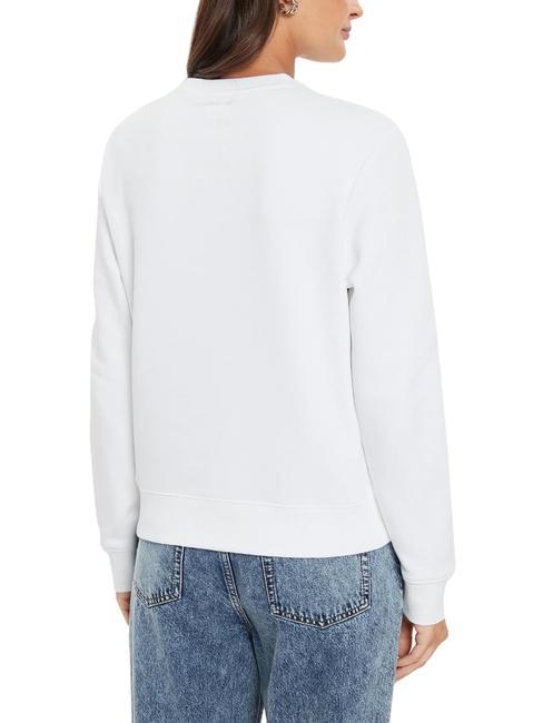 LOGO Regular fit crewneck sweatshirt purwhite - Women's Sweatshirts
