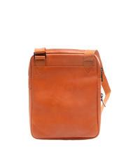 PIQUADRO CAMPIONARIO - X18 Large leather bag orange2 - Over-the-shoulder Bags for Men - 3