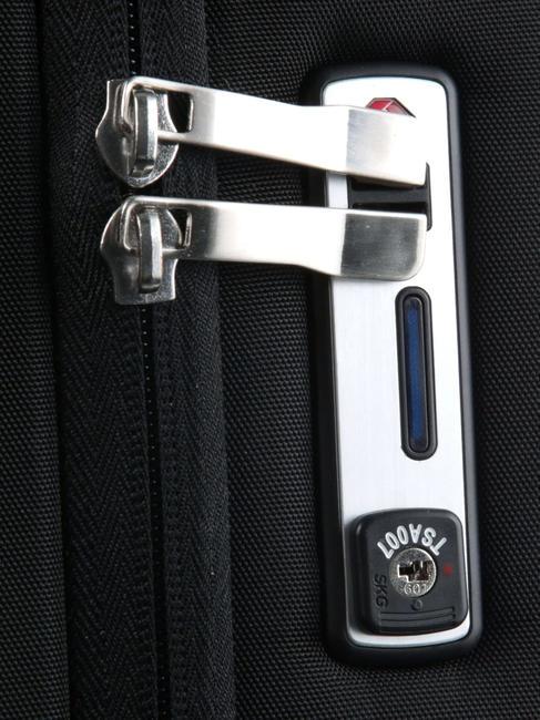CAMPIONARIO - BAGMOTIC Hand luggage trolley, 15.6" PC holder Black - Hand luggage