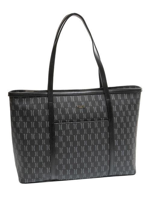 MONOGRAM  Shoulder Shopping Bag Black - Women’s Bags