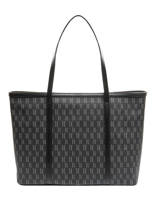 MONOGRAM  Shoulder Shopping Bag Black - Women’s Bags