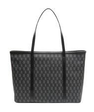 ALVIERO MARTINI PRIMA CLASSE MONOGRAM  Shoulder Shopping Bag Black - Women’s Bags - 4