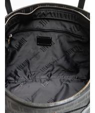 ALVIERO MARTINI PRIMA CLASSE MONOGRAM  Shoulder Shopping Bag Black - Women’s Bags - 5