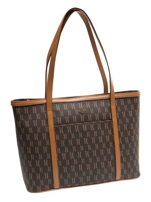 MONOGRAM Shopping Bag Logo Print dark - Women’s Bags