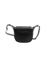THE BRIDGE DOMITILLA Shoulder bag, leather Black Gold - Women’s Bags - 4