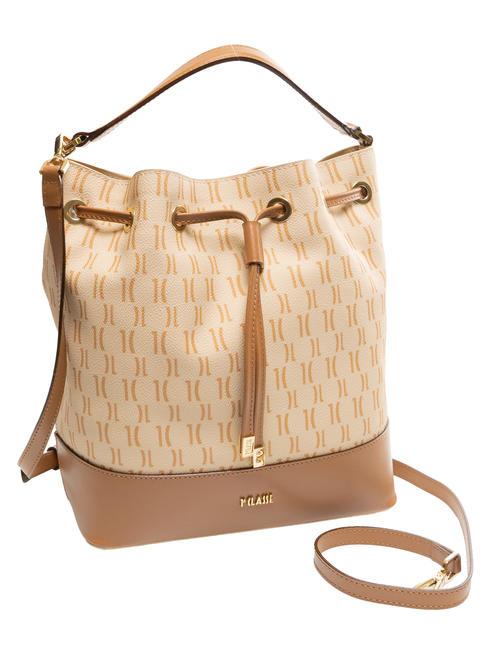 MONOGRAM Bucket bag with shoulder strap cream - Women&rsquo;s Bags