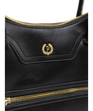 POLLINI ZIPPER Handbag with shoulder strap Black - Women’s Bags - 3
