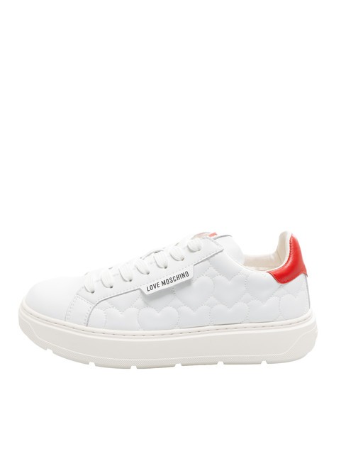 BOLD 40 Leather sneakers white/lacquer - Women’s shoes