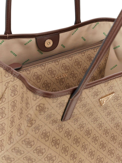 ECO VICTTORIA Shoulder bag latte logo / brown - Women&rsquo;s Bags