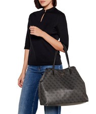 GUESS ECO VICTTORIA Shoulder bag vikky large roo coalog tote bag - Women’s Bags - 6