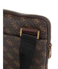 GUESS VEZZOLA Smart Flat bag brown/ochre - Over-the-shoulder Bags for Men - 3