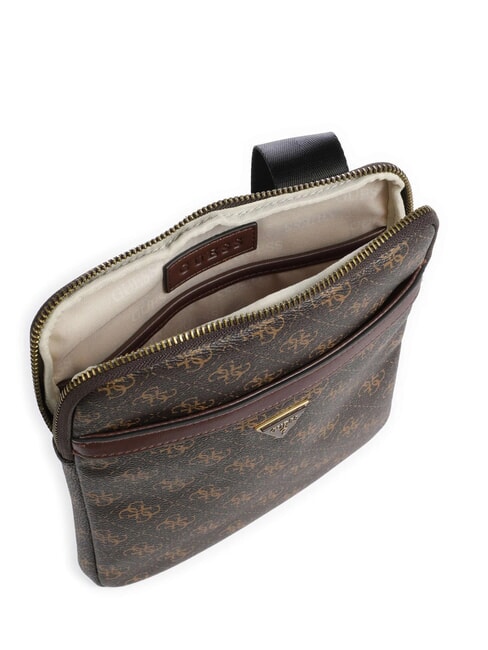 VEZZOLA Smart Flat bag brown/ochre - Over-the-shoulder Bags for Men