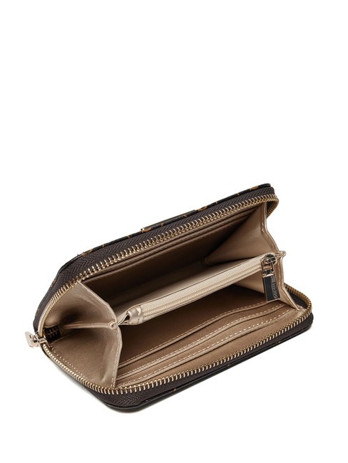 LAUREL 4G Women's zip around wallet brown - Women’s Wallets
