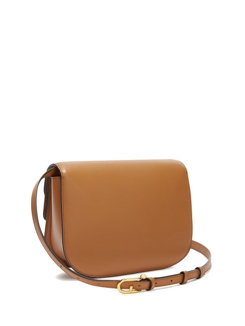 SFERA Leather bag with shoulder flap brandy - Women&rsquo;s Bags