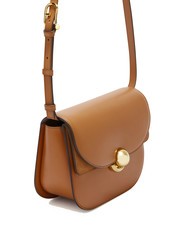 FURLA SFERA Leather bag with shoulder flap brandy - Women&rsquo;s Bags - 3