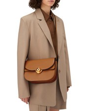 FURLA SFERA Leather bag with shoulder flap brandy - Women&rsquo;s Bags - 7