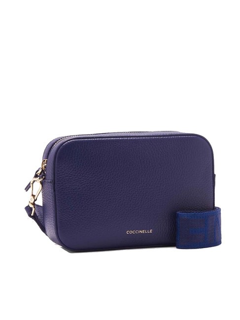 TEBE Shoulder bag in textured leather royal blue - Women&rsquo;s Bags