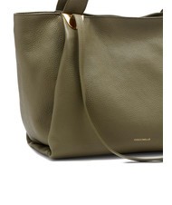 COCCINELLE OLIVER Double handle leather bag laurel green - Women&rsquo;s Bags - 3