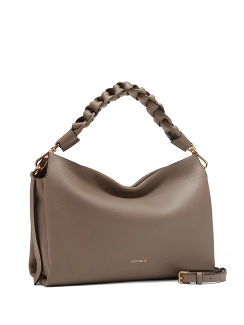 BOHEME GRANA DOUBLE Handbag, with shoulder strap, in leather warm t./rosette - Women&rsquo;s Bags