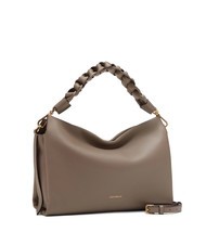 COCCINELLE BOHEME GRANA DOUBLE Handbag, with shoulder strap, in leather warm t./rosette - Women&rsquo;s Bags - 2
