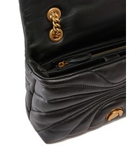 PINKO LOVE PUFF MINI Mini shoulder bag in nappa black-antique gold - Women&rsquo;s Bags - 4