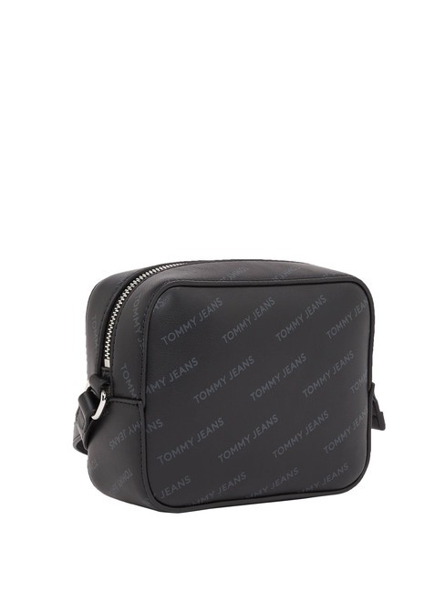 TOMMY JEANS ESS MUST  Mini Shoulder Camera Bag black allover - Women’s Bags