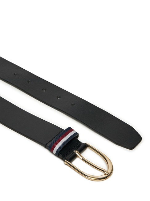 CORPORATE Leather belt black - Belts