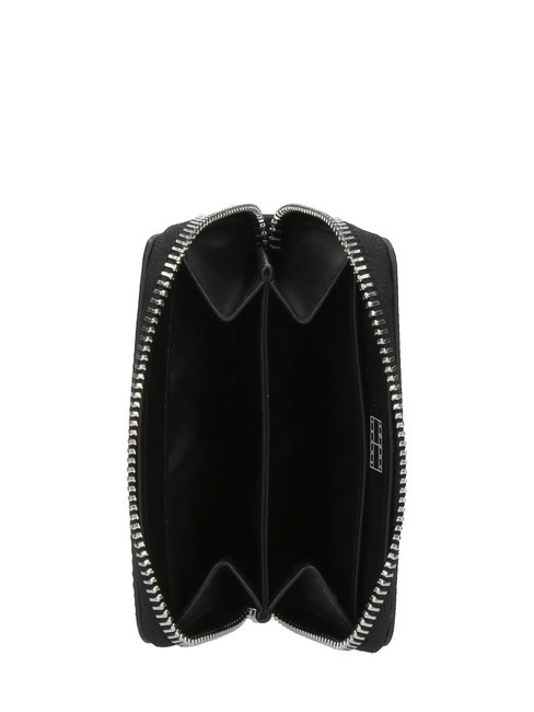 TOMMY JEANS ESS MUST  Zip Around Wallet black allover - Women’s Wallets