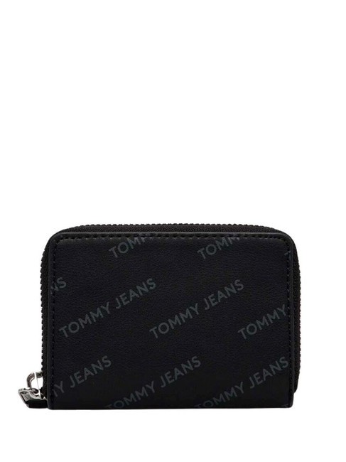 TOMMY JEANS ESS MUST  Zip Around Wallet black allover - Women’s Wallets