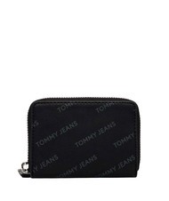 TOMMY HILFIGER TOMMY JEANS ESS MUST  Zip Around Wallet black allover - Women’s Wallets - 3