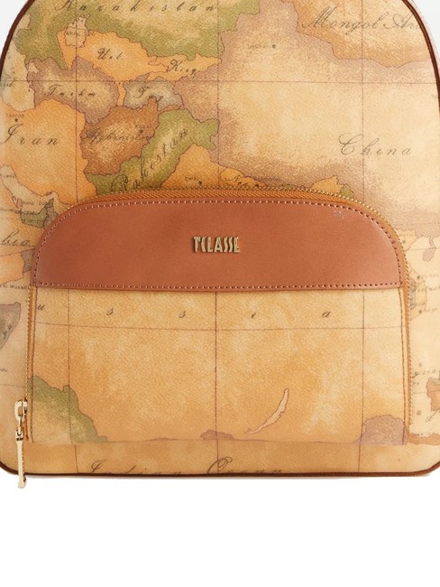 GEO CLASSIC Double zip backpack NATURAL - Women’s Bags