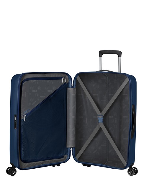 REJOY Medium size trolley blu navy - Rigid Trolley Cases