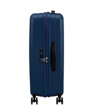 AMERICAN TOURISTER REJOY Medium size trolley blu navy - Rigid Trolley Cases - 4