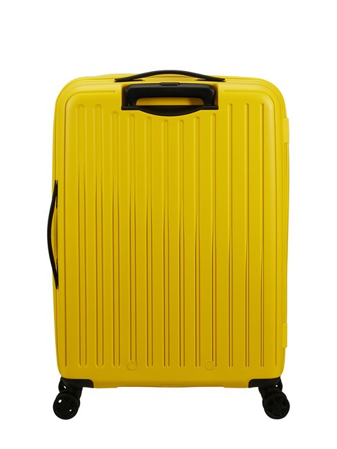 REJOY Medium size trolley electric yellow - Rigid Trolley Cases