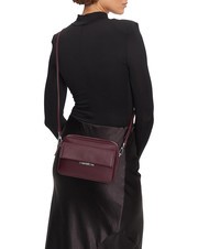 CALVIN KLEIN LINEAR Mini Shoulder Bag oxblood - Women&rsquo;s Bags - 5