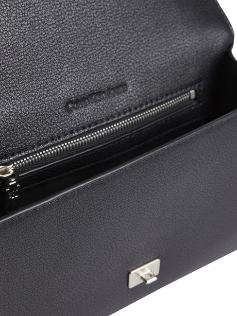 CK JEANS FORGED LOCK  Mini Shoulder Bag pvh black - Women’s Bags