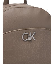 CALVIN KLEIN RE-LOCK  Women's Backpack cinder monogram pu - Women’s Bags - 3
