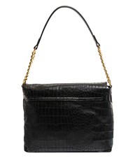 LOVE MOSCHINO CROCO Shoulder bag Black - Women’s Bags - 3
