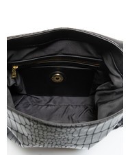 LOVE MOSCHINO CROCO Shoulder bag Black - Women’s Bags - 5