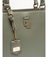 GAUDÌ CARRIE Shopper bag with shoulder strap MILITARY - Women’s Bags - 3