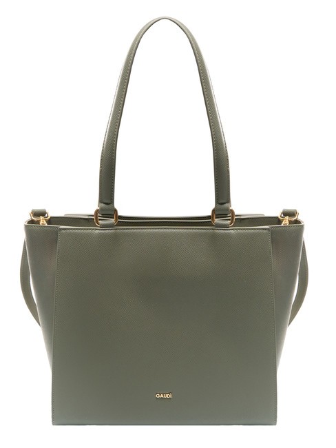 CARRIE Shopper bag with shoulder strap MILITARY - Women’s Bags