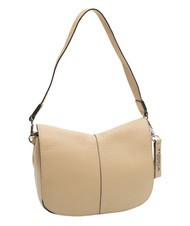 TOSCA BLU SIERRA Leather bag with shoulder strap BEIGE - Women’s Bags - 2