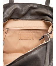 GIANNI CHIARINI TWIN Leather shopping bag Hazelnut - Women’s Bags - 5