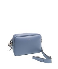 GIANNI CHIARINI LOGO PRINT Hammered leather camera case bag - Women’s Bags