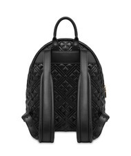 LOVE MOSCHINO LOGO QUILT Backpack ne / offw - Women’s Bags - 2