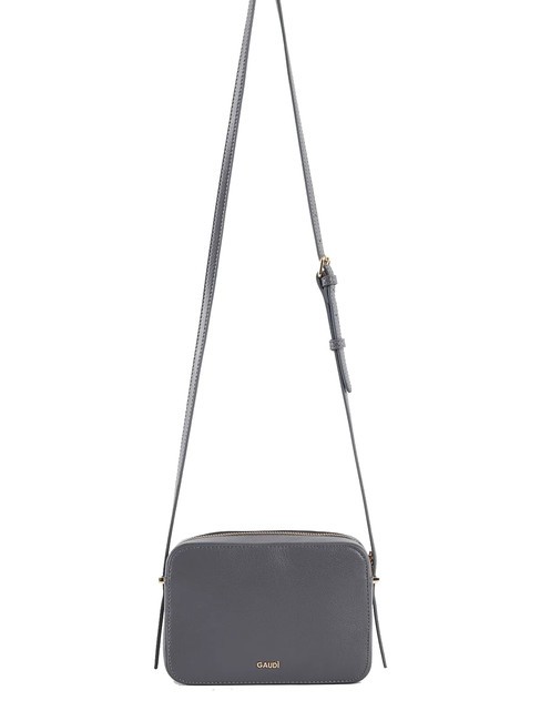 CAMILLA Camera case bag with studs gray - Women’s Bags