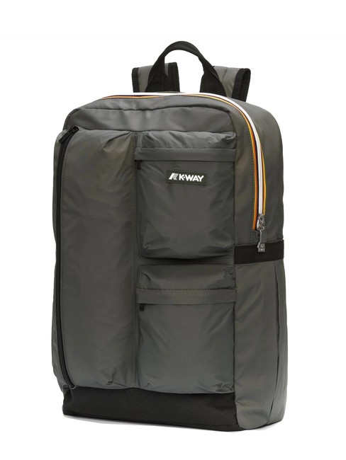 AMBERT 15.6" laptop backpack green blackish - Laptop backpacks